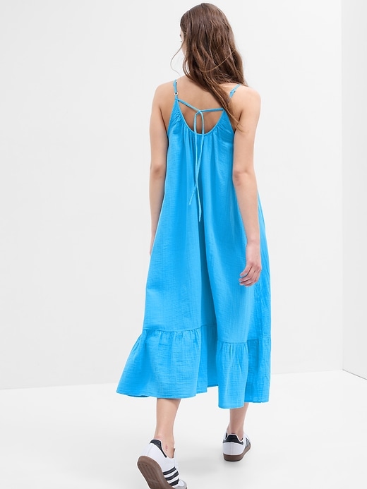 Image number 3 showing, Gauze Cami Maxi Dress