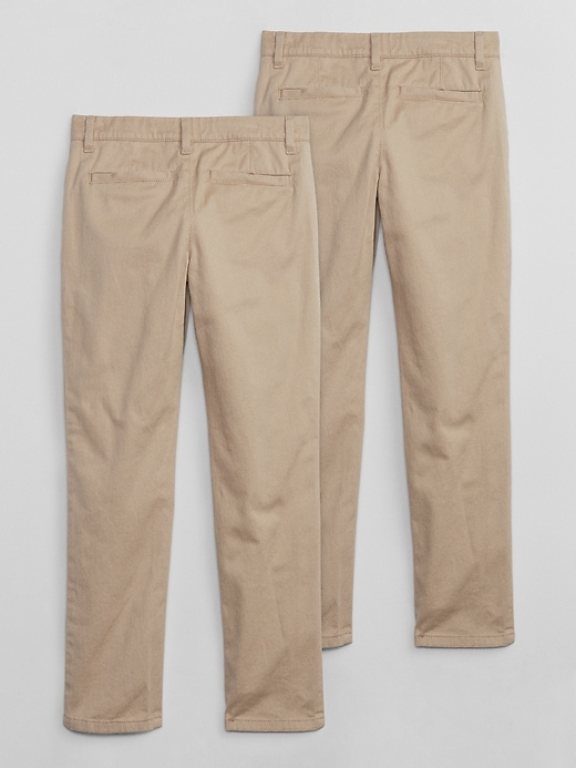 Image number 2 showing, Kids Uniform Skinny Khakis (2-Pack)