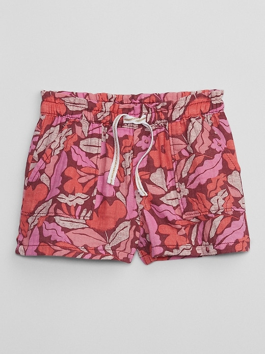 View large product image 1 of 2. babyGap Gauze Pull-On Shorts with Washwell