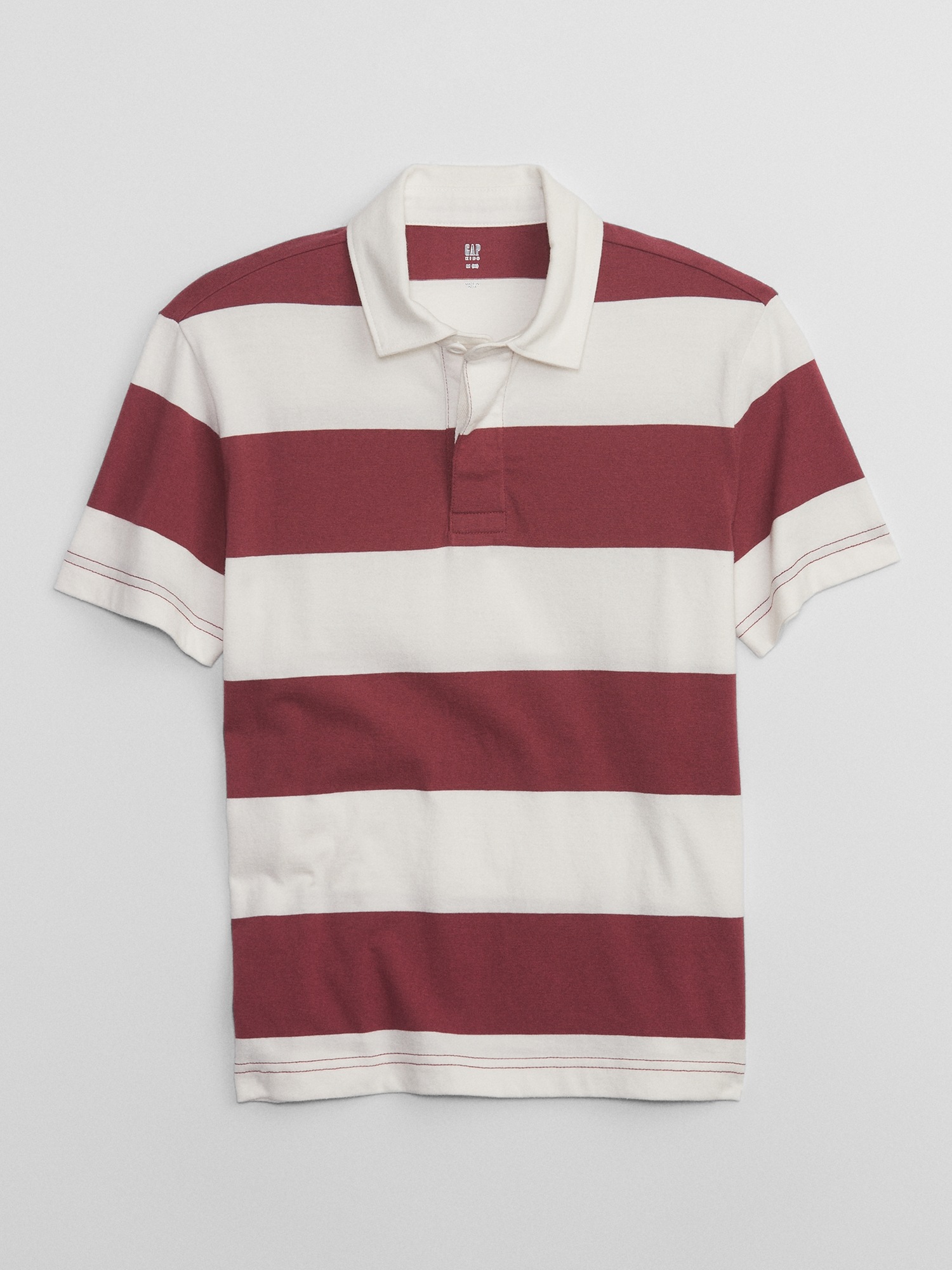 Kids Stripe Rugby Shirt