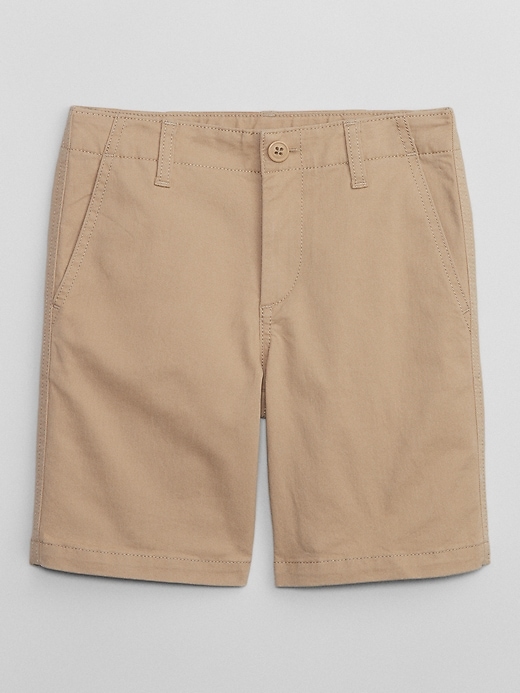 View large product image 1 of 4. Kids Khaki Shorts with Washwell