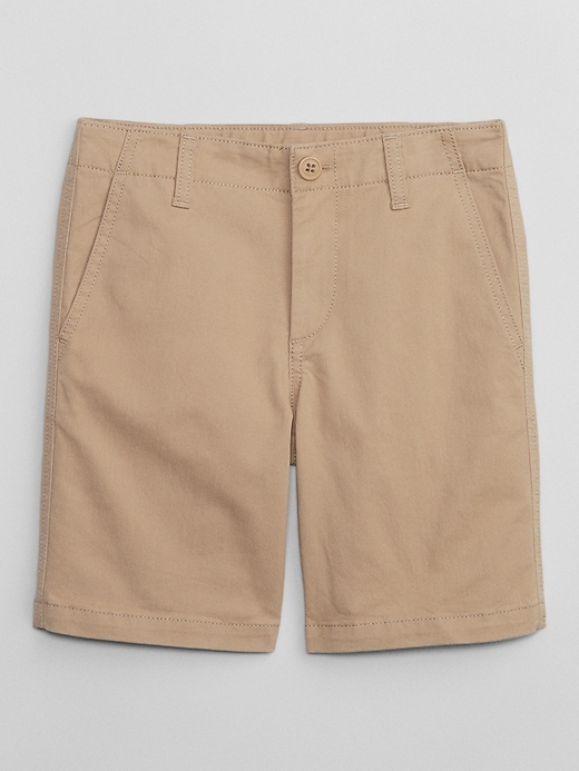 View large product image 1 of 2. Kids Khaki Shorts with Washwell