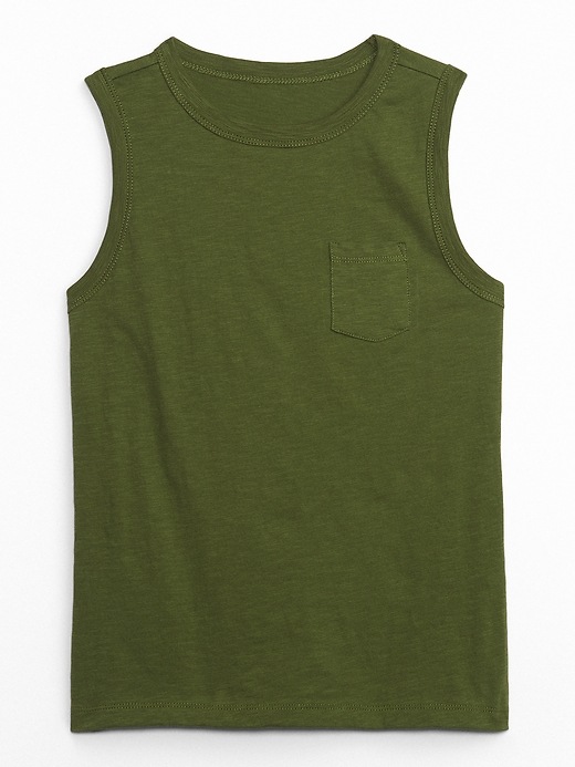 Image number 4 showing, Kids Muscle Pocket Tank Top