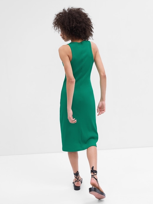Image number 4 showing, Ribbed Tank Midi Dress