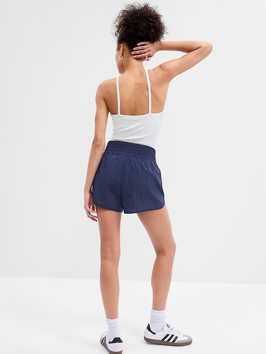 Image number 6 showing, GapFit Studio Ribbed Halter Sports Bra
