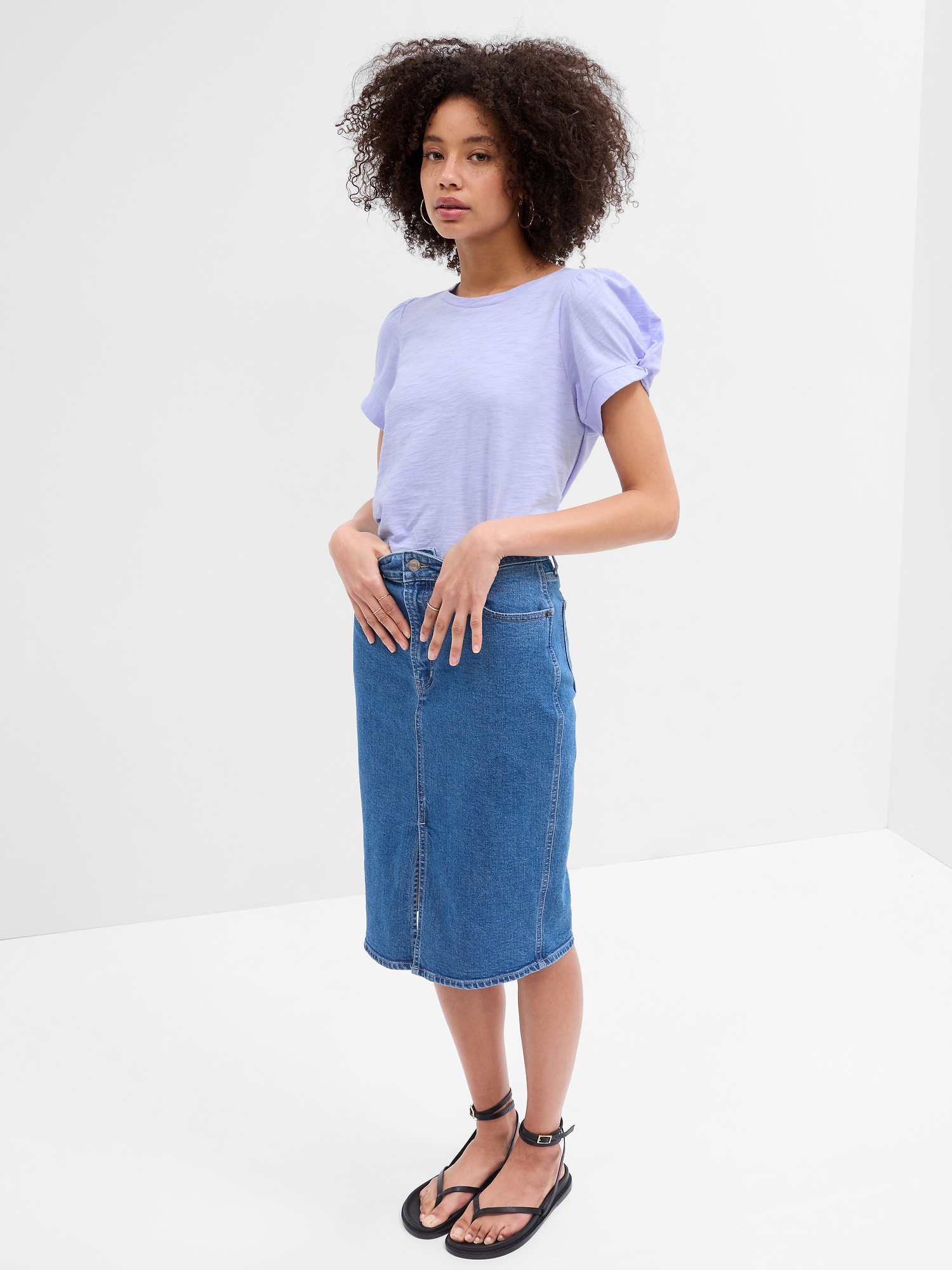 Puff Sleeve T-Shirt