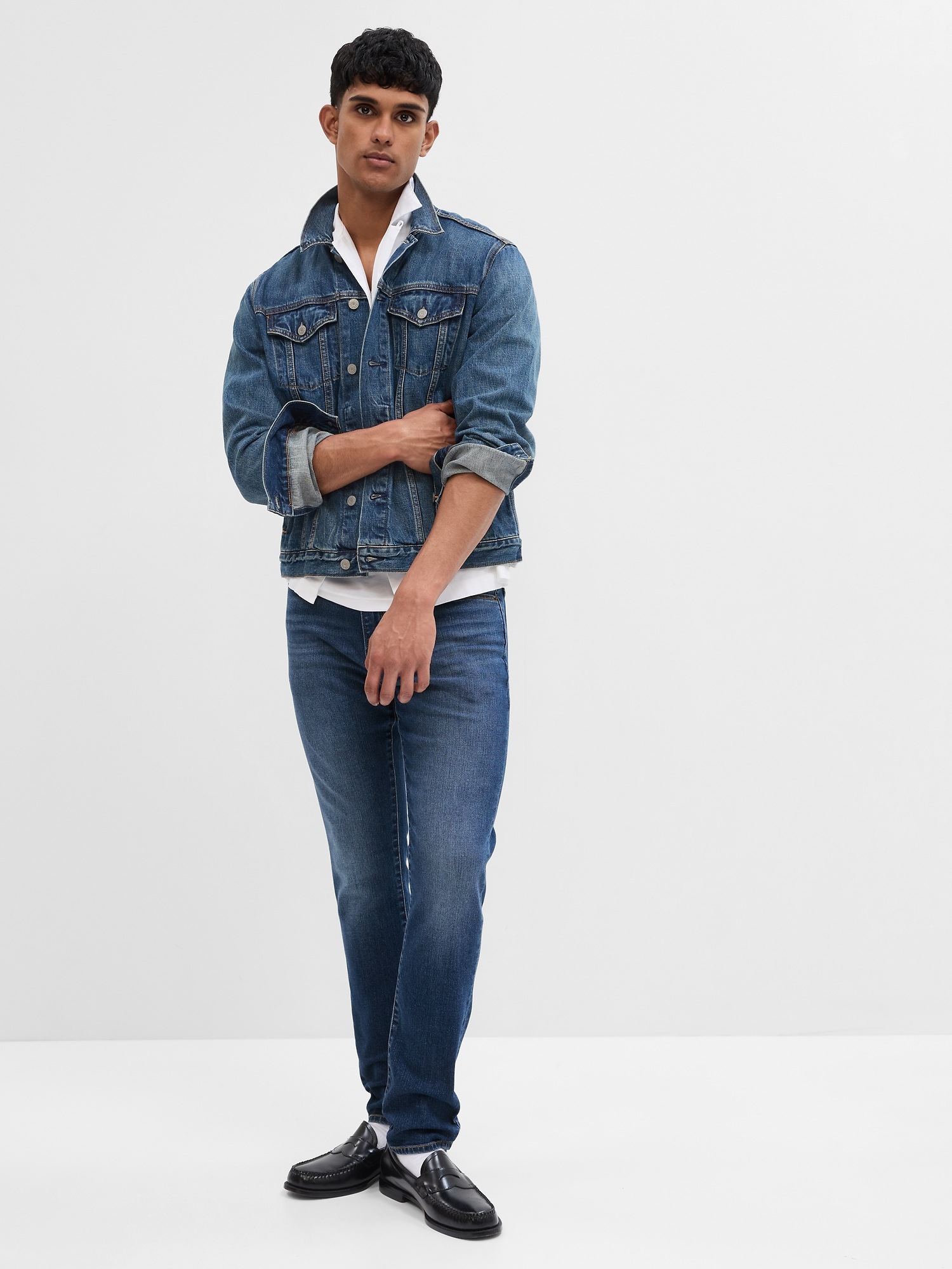 Slim GapFlex Soft Wear Jeans with Washwell