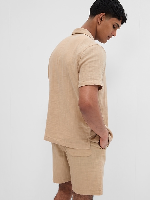 Image number 2 showing, Gauze Vacay Shirt in Standard Fit