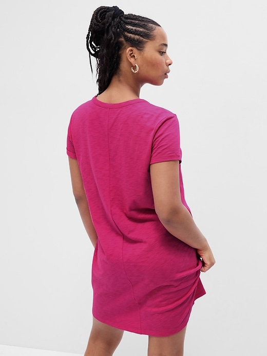 strapless open back dress Preorder Game Day T-Shirt Dress With Pockets main image 0