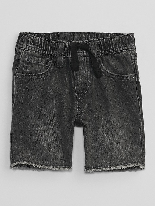View large product image 1 of 2. babyGap Denim Pull-On Shorts with Washwell