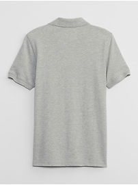 View large product image 3 of 3. Kids Uniform Pique Polo Shirt