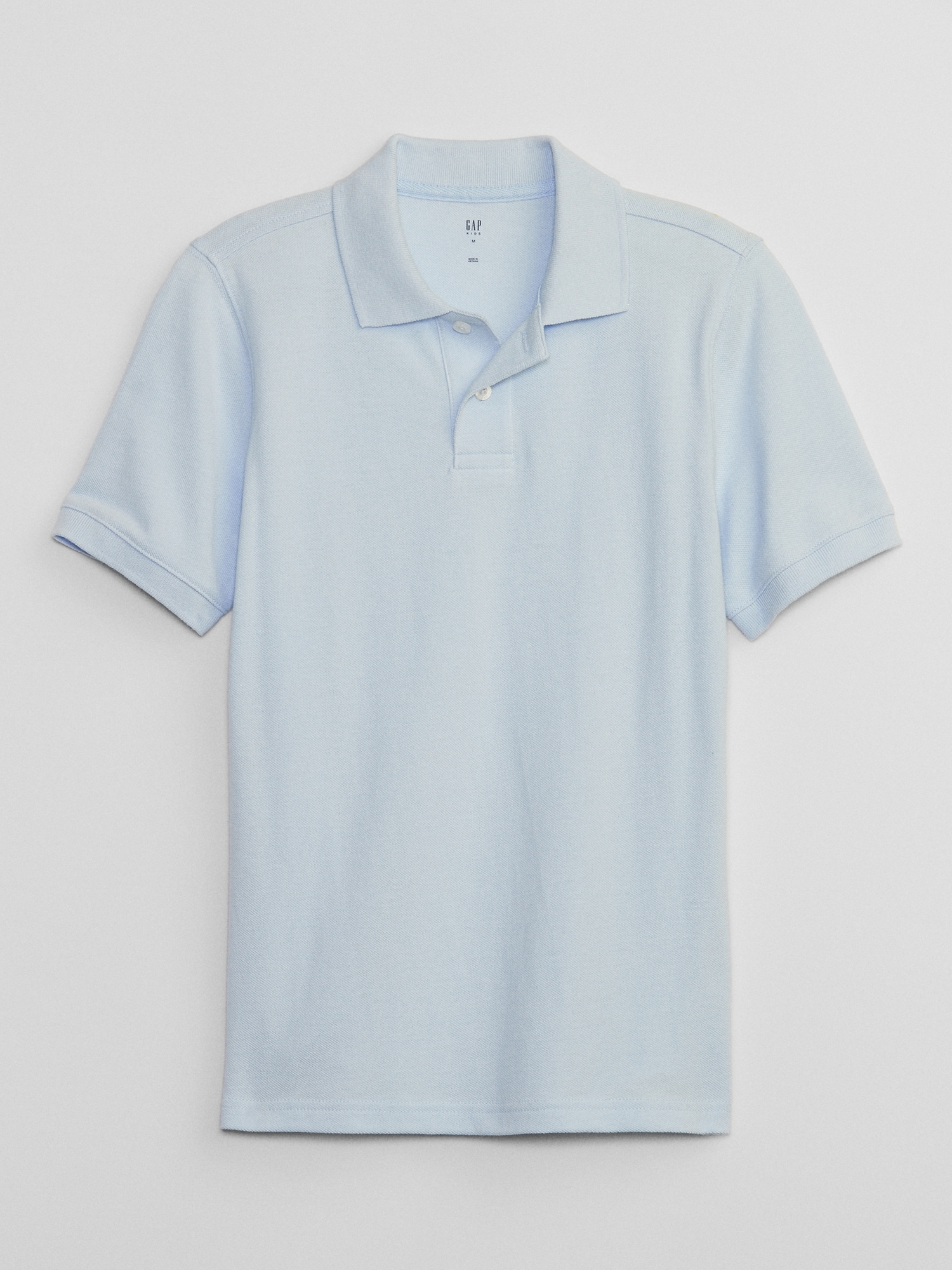 Kids Uniform Pique Polo Shirt