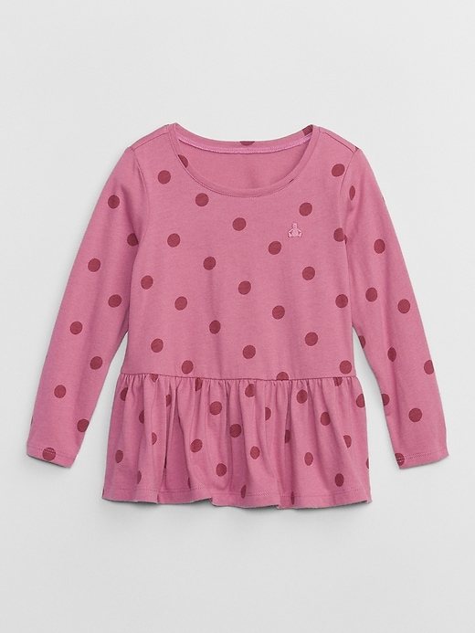 View large product image 1 of 1. babyGap Peplum Top