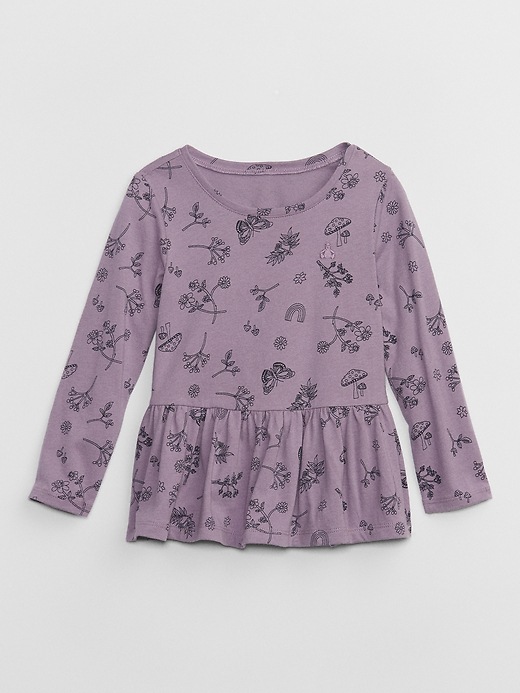 View large product image 1 of 1. babyGap Peplum Top