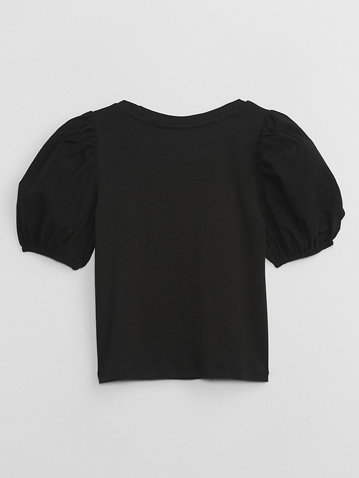 View large product image 2 of 2. Kids Puff Sleeve Top