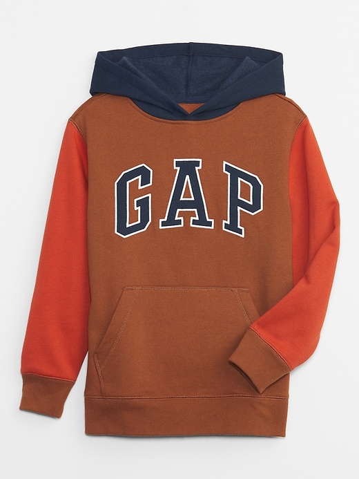 Kids Gap Logo Colorblock Hoodie | Gap Factory