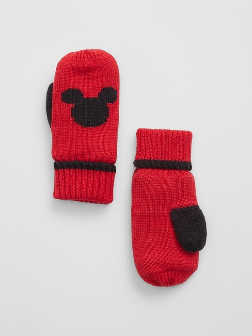 View large product image 1 of 1. babyGap &#124 Disney Mickey Mouse Mittens