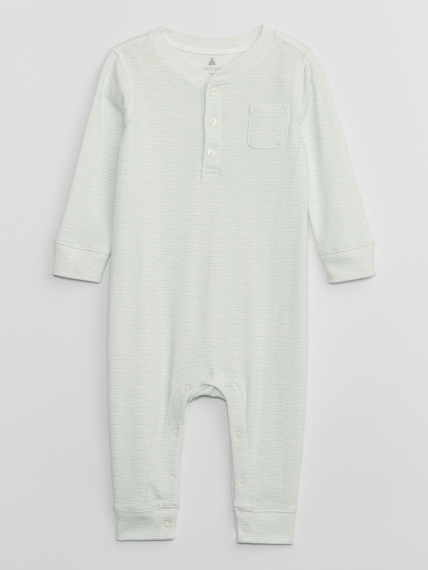 Baby Henley Pocket One-Piece