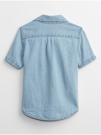 View large product image 3 of 3. Toddler Denim Shirt