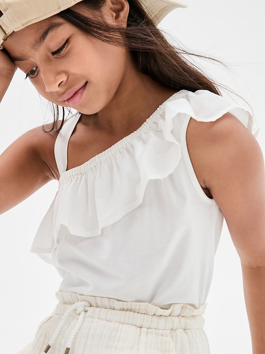 View large product image 2 of 2. Kids Asymmetrical Tank Top