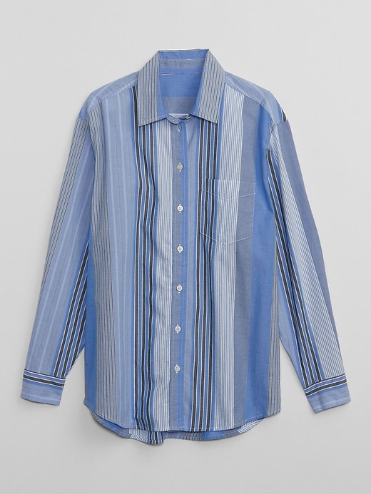 Image number 3 showing, Poplin Big Shirt
