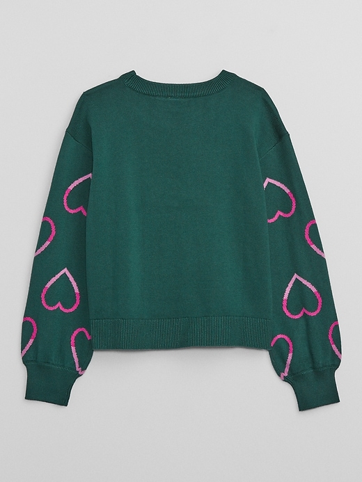 Image number 2 showing, Kids Print Itarsia Sweater