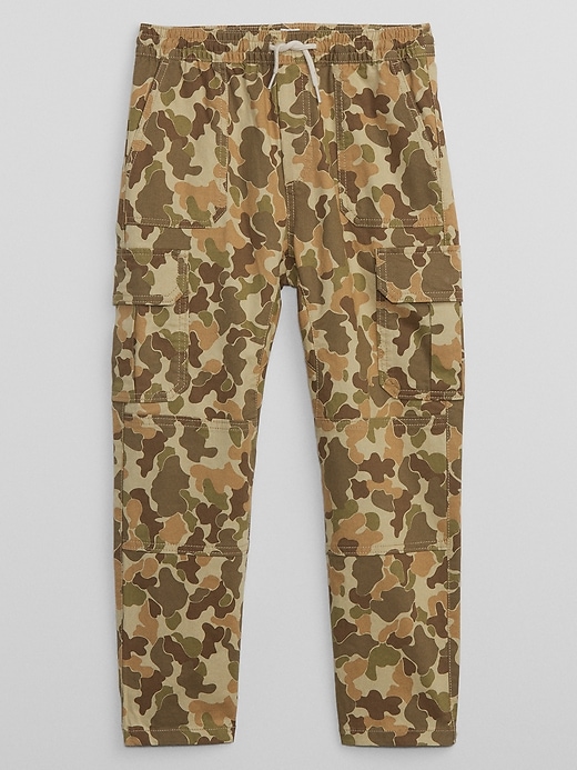 View large product image 1 of 4. Kids Utility Cargo Joggers with Washwell