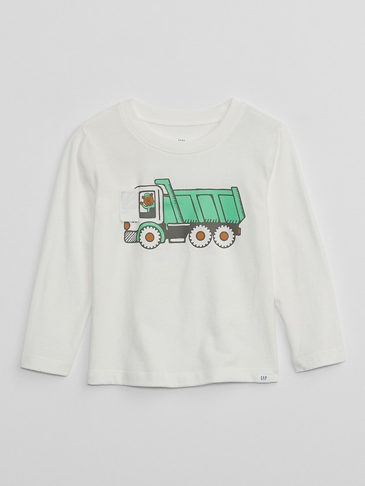 View large product image 2 of 3. babyGap Interactive Graphic T-Shirt