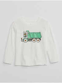 View large product image 3 of 3. babyGap Interactive Graphic T-Shirt