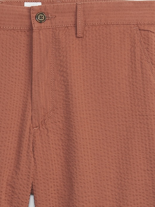 Image number 4 showing, 7" Seersucker Shorts with Washwell