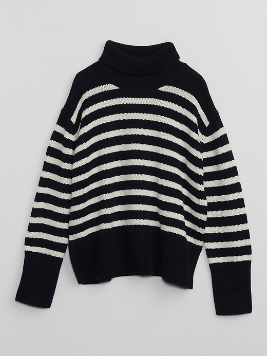 View large product image 1 of 2. Kids 24/7 Split-Hem Turtleneck Sweater