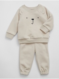 View large product image 3 of 3. Baby Brannan Bear Two-Piece Outfit Set