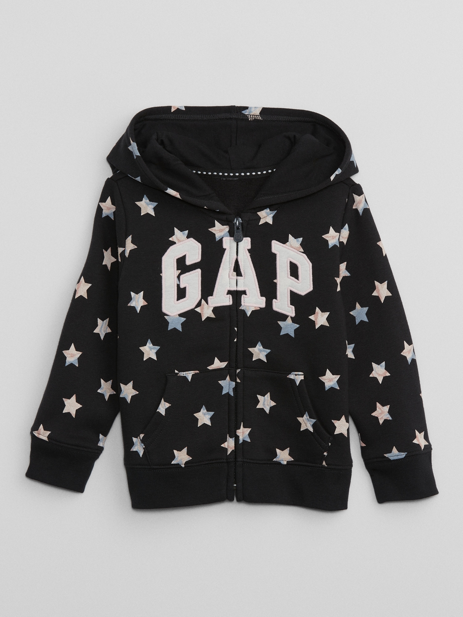 babyGap Logo Print Zip Hoodie