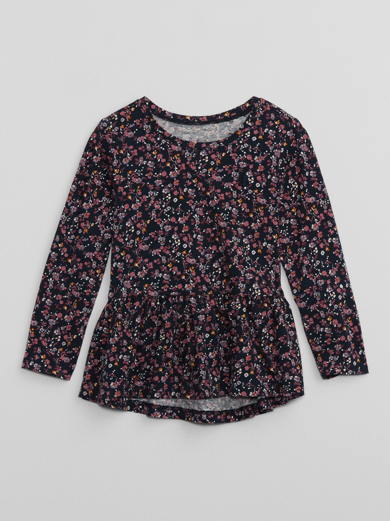 babyGap Print Peplum Top