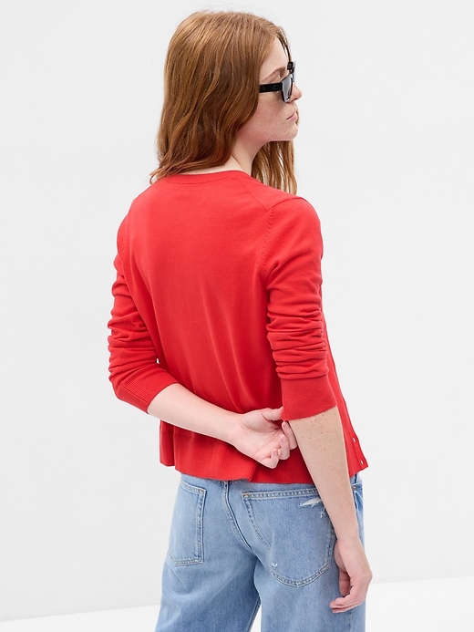 Image number 3 showing, Crewneck Cardigan
