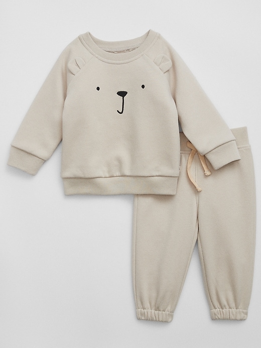 View large product image 1 of 3. Baby Brannan Bear Two-Piece Outfit Set