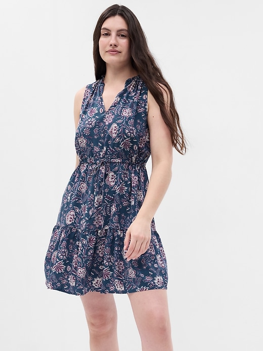 gap sleeveless splitneck mini dress Shop Sleeveless Splitneck Mini Dress for Women