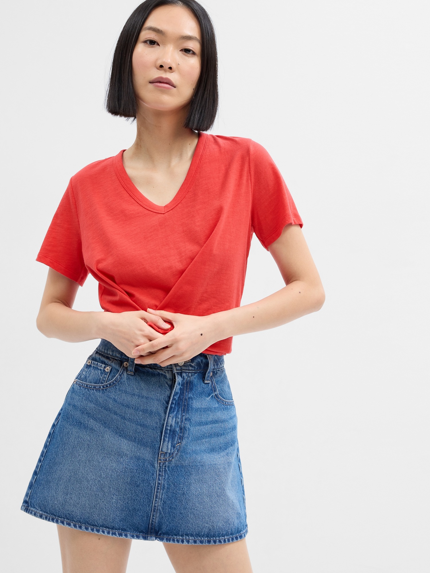 ForeverSoft Relaxed V-Neck T-Shirt