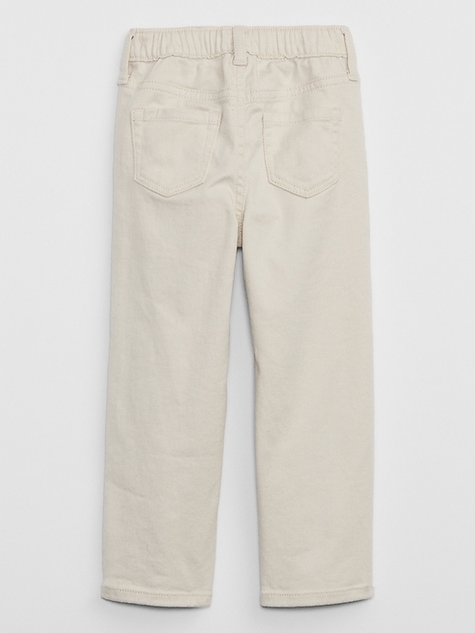 View large product image 2 of 3. babyGap Wide-Leg Chinos with Washwell