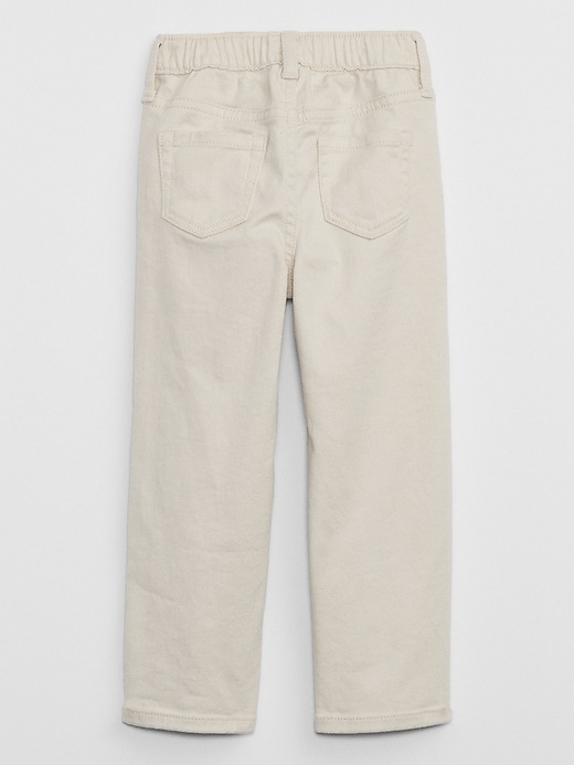 View large product image 2 of 3. babyGap Wide-Leg Chinos with Washwell