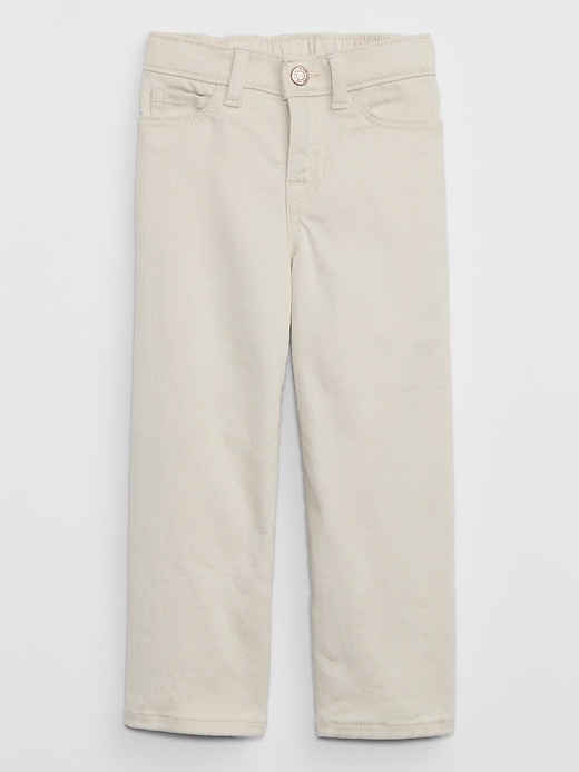 View large product image 1 of 3. babyGap Wide-Leg Chinos with Washwell
