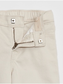 View large product image 3 of 3. babyGap Wide-Leg Chinos with Washwell