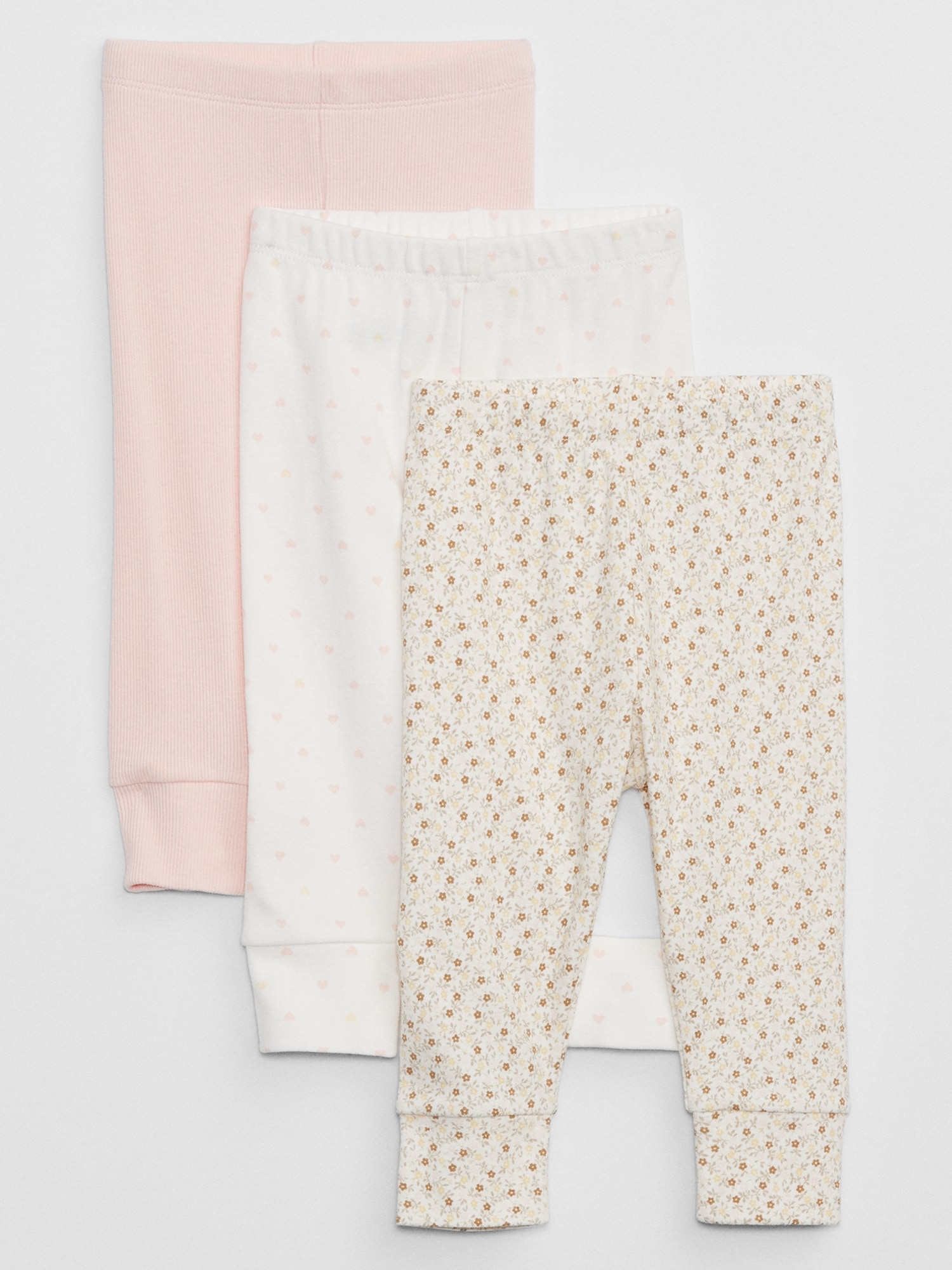 Baby Pull-On Pants (3-Pack)