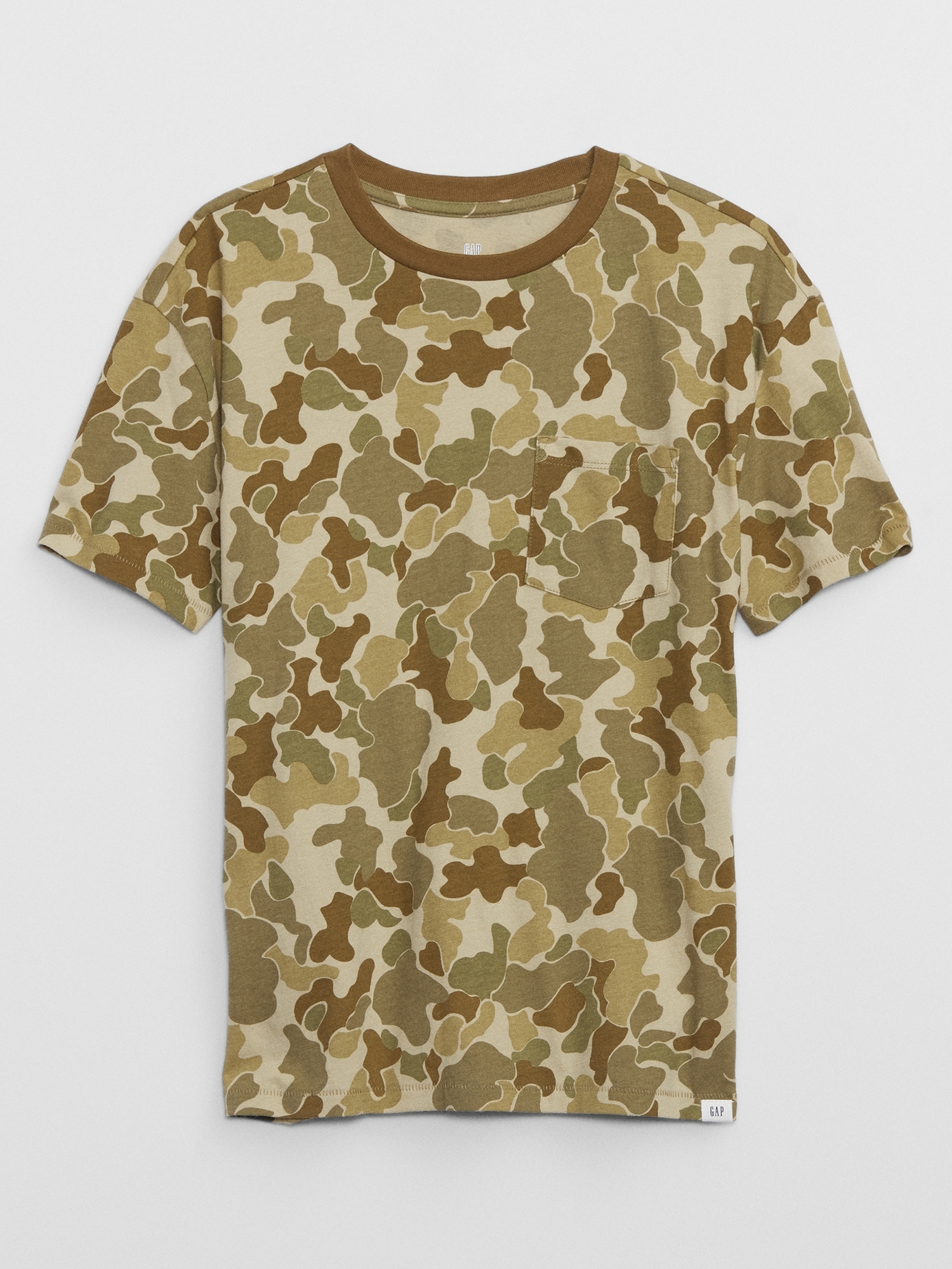 Kids Print Pocket T-Shirt