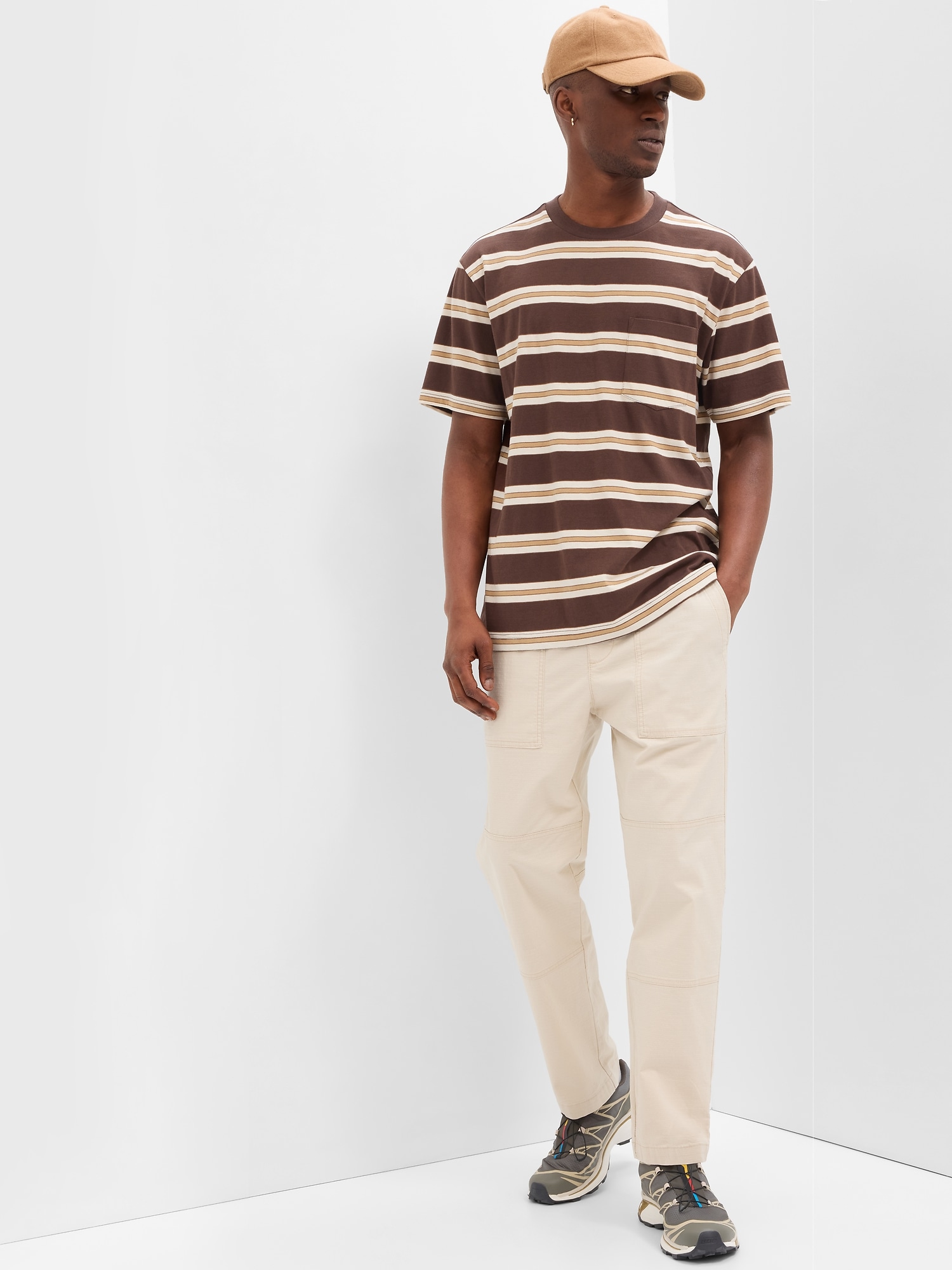 Original Stripe Pocket T-Shirt