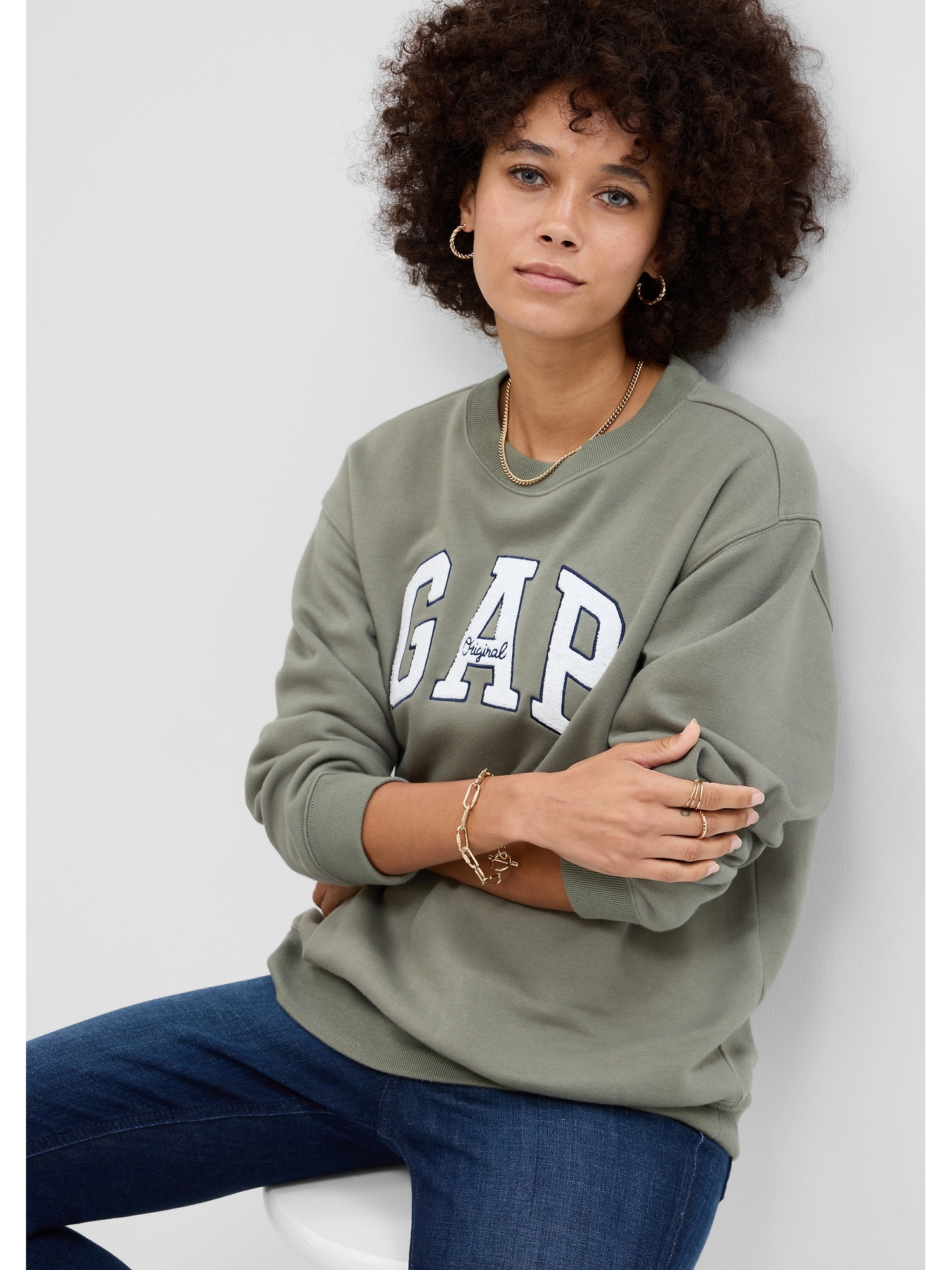 Gap Logo Sweatshirt | Gap Factory