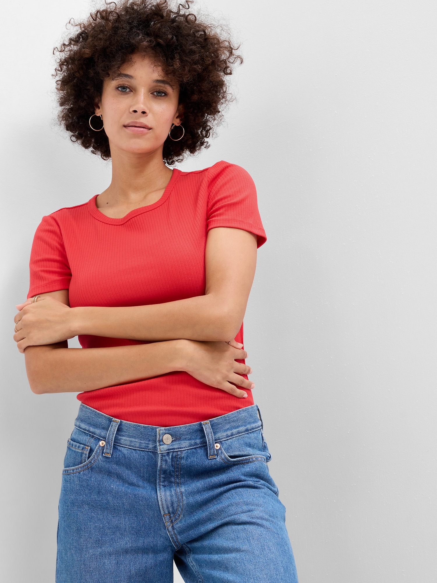 Ribbed T-Shirt