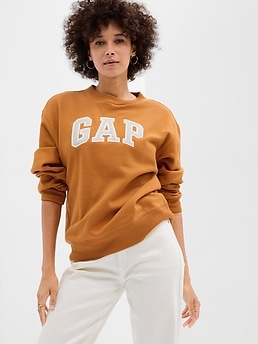 Gap orange sweatshirt cheap