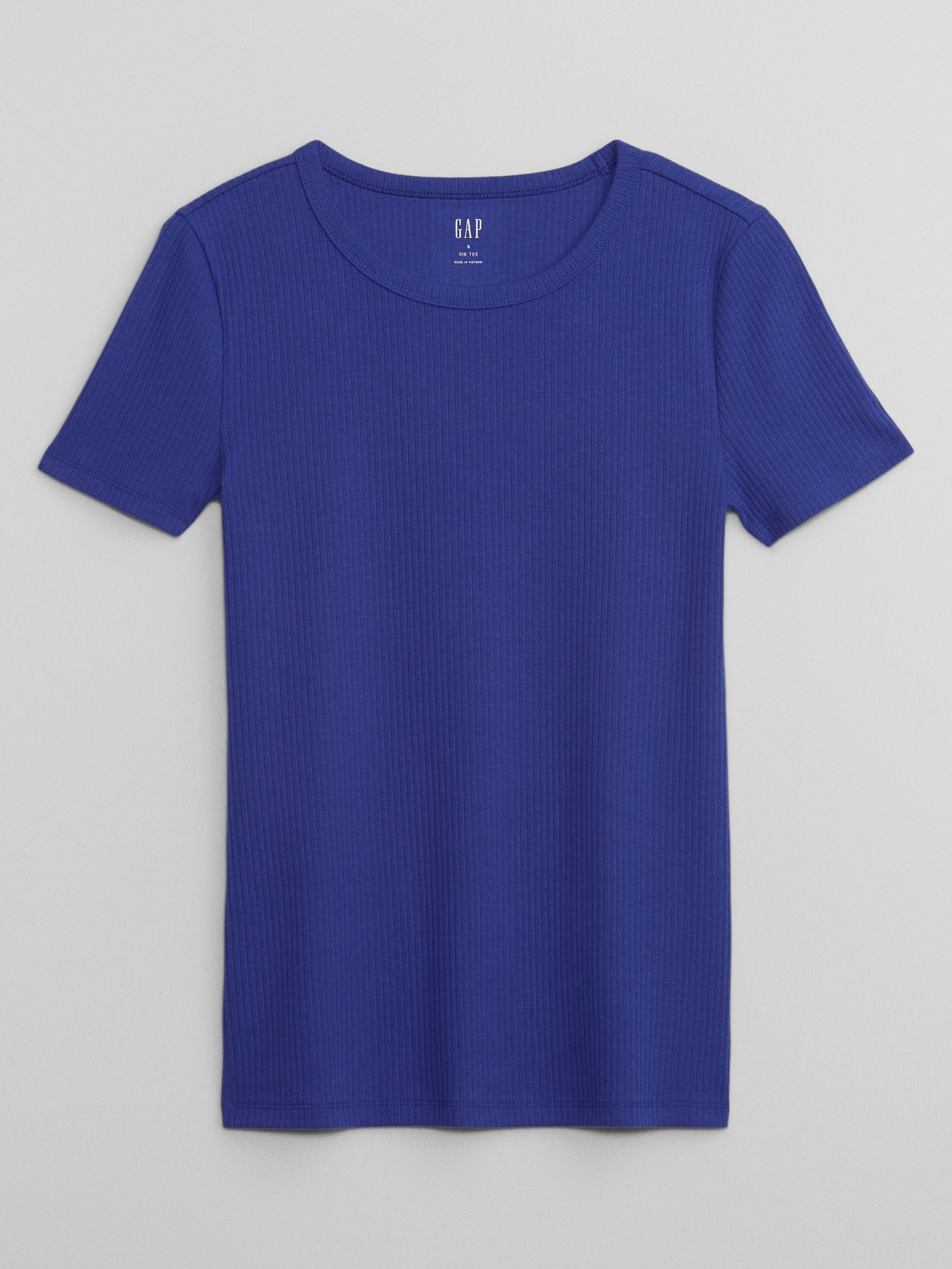 Ribbed Crewneck T-Shirt | Gap Factory