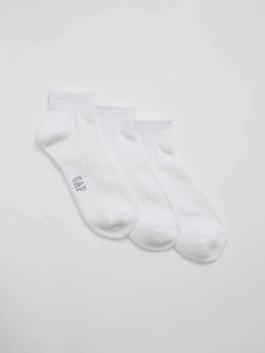 View large product image 1 of 1. Quarter Crew Socks (3-Pack)